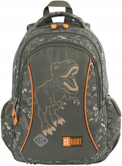 PLECAK SZKOLNY ST.RIGHT 20L BP-26 DINOZAURY T-REX