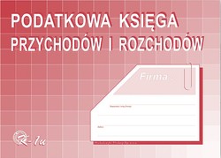 PODATKOWA KSIĘGA PRZYCHODÓW I ROZCHODÓW A4 48 STR DRUK TYP K-1u MICHALCZYK