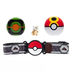 POKEMON PAS TRENERA CLIP N GO 2 POKEBALLE FIGURKA CUBONE ZESTAW STARTOWY