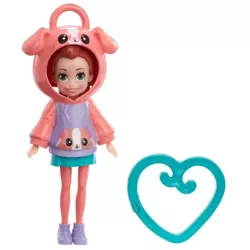 POLLY POCKET FIGURKA LALECZKA ZAWIESZKA PIESEK MATTEL HKW01