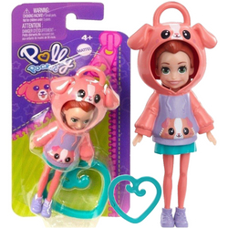 POLLY POCKET FIGURKA LALECZKA ZAWIESZKA PIESEK MATTEL HKW01