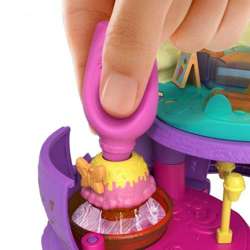 POLLY POCKET LALECZKI ZAKRĘCONE LODY HOTEL DOMEK TOREBKA FIGURKI