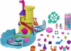 POLLY POCKET LALKI BĄBELKOWE AKWARIUM ZESTAW Z AKCESORIAMI MATTEL