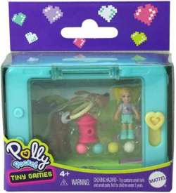 POLLY POCKET MINI GRA ZRĘCZNOŚCIOWA  PODRÓŻNA Z LALECZKĄ  - MATTEL