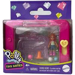 POLLY POCKET MINI GRA ZRĘCZNOŚCIOWA  PODRÓŻNA Z LALECZKĄ  - MATTEL