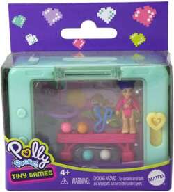 POLLY POCKET MINI GRA ZRĘCZNOŚCIOWA  PODRÓŻNA Z LALECZKĄ  - MATTEL