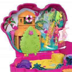 POLLY POCKET PINIATA FLAMING PINIATA ROZKŁADANA PLAŻOWA IMPREZA TROPIKALNA