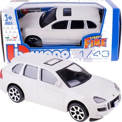 PORSCHE CAYENNE TURBO SAMOCHÓD METALOWY AUTO MODEL BBURAGO 1:43