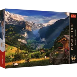 PUZZLE 1000 EL PREMIUM PLUS DOLINA LAUTERBRUNNEN SZWAJCARIA 10821 TREFL