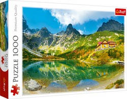 PUZZLE 1000 EL SCHRONISKO NAD ZIELONYM STAWEM TATRY SŁOWACJA 10606 - TREFL