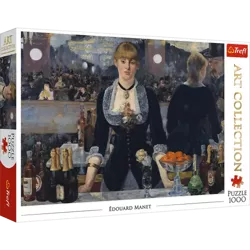 PUZZLE 1000 ELEMENTÓW ART COLLECTION BAR W FOLIES-BERGERE MANET 10819 TREFL