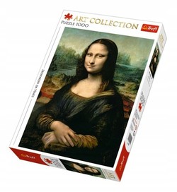 PUZZLE 1000 ELEMENTÓW ART COLLECTION MONA LISA UKŁADANKA 10542 TREFL