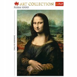 PUZZLE 1000 ELEMENTÓW ART COLLECTION MONA LISA UKŁADANKA 10542 TREFL