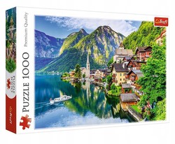 PUZZLE 1000 ELEMENTÓW HALLSTATT AUSTRIA GÓRY UKŁADANKA 10670 - TREFL