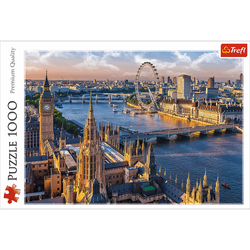 PUZZLE 1000 ELEMENTÓW LONDYN LONDON ANGLIA UKŁADANKA 10404 - TREFL