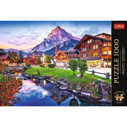 PUZZLE 1000 ELEMENTÓW PREMIUM PHOTO ODYSSSEY: ALPEJSKIE MIASTO 10854 TREFL