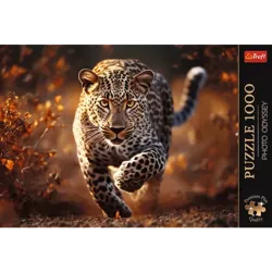 PUZZLE 1000 ELEMENTÓW PREMIUM PLUS DZIKI LEOPARD LAMPART 10818 TREFL