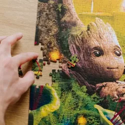 PUZZLE 1000 ELEMENTÓW PREMIUM PLUS I AM GROOT JESTEM GROOT 10834 TREFL