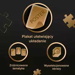 PUZZLE 1000 ELEMENTÓW PREMIUM PLUS KRÓLEWA ŚNIEŻKA 10833 TREFL