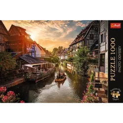 PUZZLE 1000 ELEMENTÓW PREMIUM PLUS MAŁA WENECJA W COLMAR 10816 TREFL