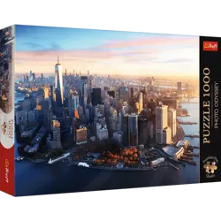 PUZZLE 1000 ELEMENTÓW PREMIUM PLUS MANHATTAN NOWY JORK 10828 TREFL