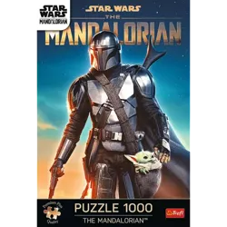 PUZZLE 1000 ELEMENTÓW PREMIUM PLUS THE MANDALORIAN STAR WARS 10891 TREFL