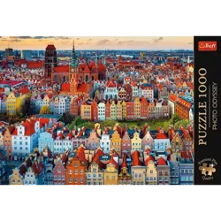 PUZZLE 1000 ELEMENTÓW PREMIUM PLUS WIDOK NA GDAŃSK, POLSKA 10856 TREFL