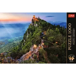 PUZZLE 1000 ELEMENTÓW PREMIUM PLUS WIEŻA CESTA SAN MARINO 10822 TREFL