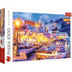 PUZZLE 1000 ELEMENTÓW WYSPA PROCIDA NOCĄ WŁOCHY UKŁADANKA 10794 - TREFL