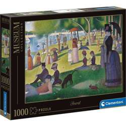 PUZZLE 1000 NIEDZIELNE POPOŁUDNIE SEURAT CLEMENTONI MUSEUM COLLECTION 39613