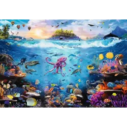 PUZZLE 13500 ELEMENTÓW DIVE INTO UNDERWATER PARADISE 81027 TREFL