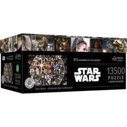 PUZZLE 13500 ELEMENTÓW STAR WARS GWIEZDNE WOJNY 9 UKŁADANEK 81036 TREFL