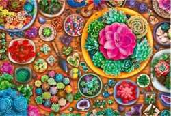 PUZZLE 1500 EL. ŚWIAT ROŚLIN BLOOMING PARADISE 26207 TREFL