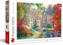 PUZZLE 1500 ELEMENTÓW JESIENNY DOMEK UKŁADANKA MOSTEK 26213 - TREFL