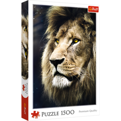 PUZZLE 1500 ELEMENTÓW LEW PORTRET LWA 26139 TREFL