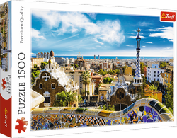 PUZZLE 1500 ELEMENTÓW PARK GUELL BARCELONA UKŁADANKA  26147 - TREFL