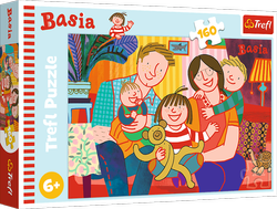 PUZZLE 160 ELEM. BASIA POZNAJ BASIĘ 15409 - TREFL