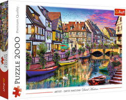 PUZZLE 2000 ELEMENTÓW COLMAR FRANCJA DAVID MACLEAN - 27118 TREFL