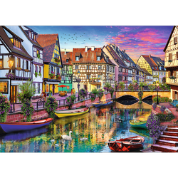 PUZZLE 2000 ELEMENTÓW COLMAR FRANCJA DAVID MACLEAN - 27118 TREFL