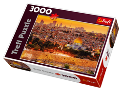 PUZZLE 3000 ELEMENTÓW DACHY JEROZOLIMY 33032 TREFL