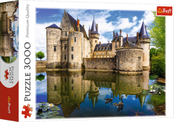 PUZZLE 3000 ELEMENTÓW ZAMEK SULLY-SUR-LOIRE FRANCJA UKŁADANKA - 33075 TREFL