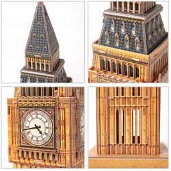 PUZZLE 3D BIG BEN WIEŻA ZEGAROWA 44 ELEMENTY PUZZLE PRZESTRZENNE CUBIC FUN