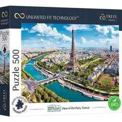 PUZZLE 500 EL. PARIS FRANCE WIEŻA EIFFLA PARYŻ FRANCJA SEKWANA TREFL 37456