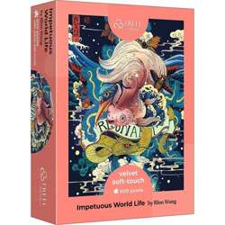 PUZZLE 500 EL. VELVET IMPETUOS WORLD LIFE - TREFL