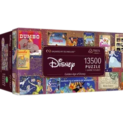 PUZZLE DLA DOROSŁYCH 13500 ELEMENTÓW GOLDEN AGE OF DISNEY 81026 TREFL