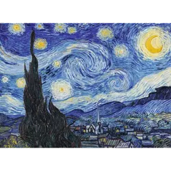 PUZZLE DREWNIANE 200 GWIAŹDZISTA NOC VINCENT VAN GOGH 20248 TREFL