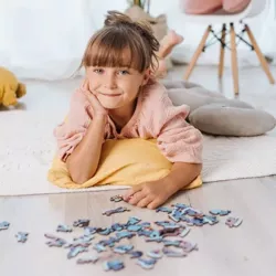 PUZZLE DREWNIANE JUNIOR 50 ELEMENTÓW LILO I STITCH DISNEY 20205 TREFL