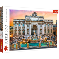 PUZZLE FONTANNA DI TREVI RZYM 500 TREFL 37292