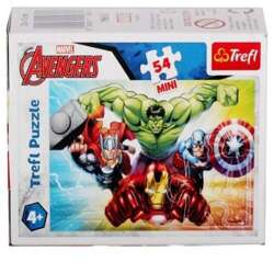 PUZZLE MINI 54 ELEMENTY AVENGERS 19613 - TREFL