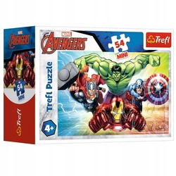 PUZZLE MINI 54 ELEMENTY AVENGERS 19613 - TREFL